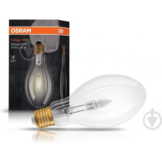 Osram Halogen Deco E27 1906 20W Vintage Dimm (4052899971370) - зображення 1