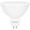 MAXUS LED MR16 7W 3000K 220V GU5.3 (1-LED-723) - зображення 1