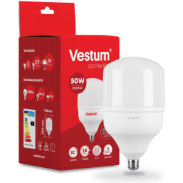   Vestum LED T140 50W 6500K 220V E27 (1-VS-1604)