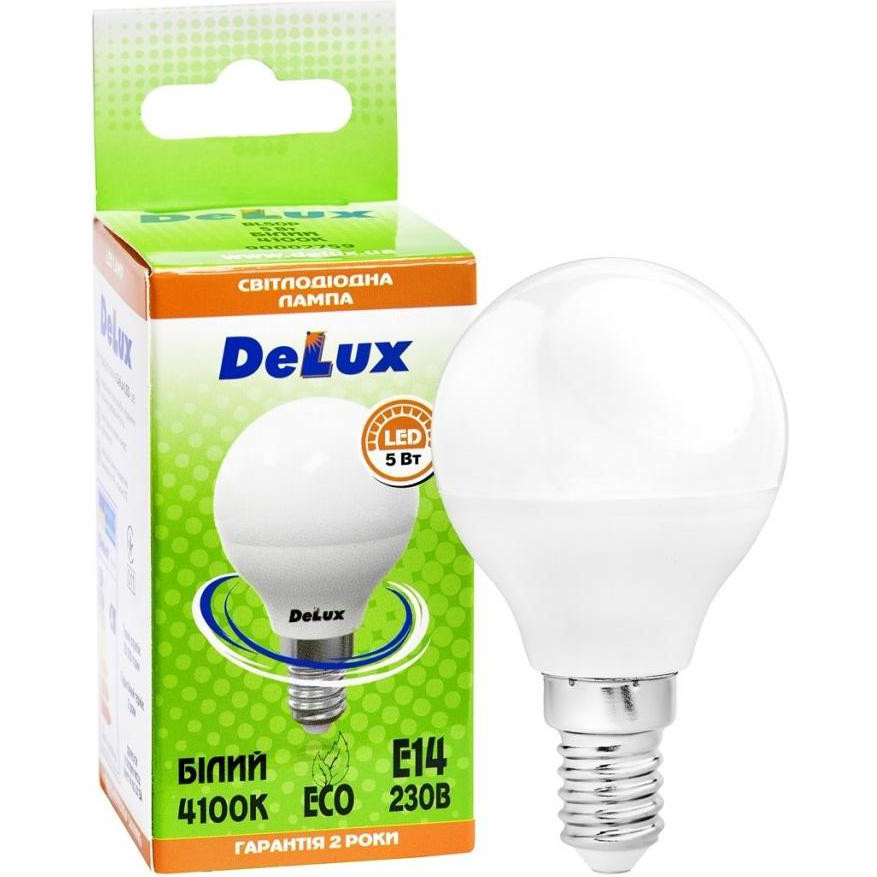 DeLux LED BL50P 5W 4100K 420Lm 220V E14 (90002759) - зображення 1