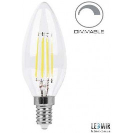   FERON LED LB-68 E14 4W 4 pcs 2700K C37 филамент, диммируемая (25651)