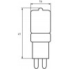 EUROLAMP LED G9 3W 4000K (LED-G9-0340(220)) - зображення 3