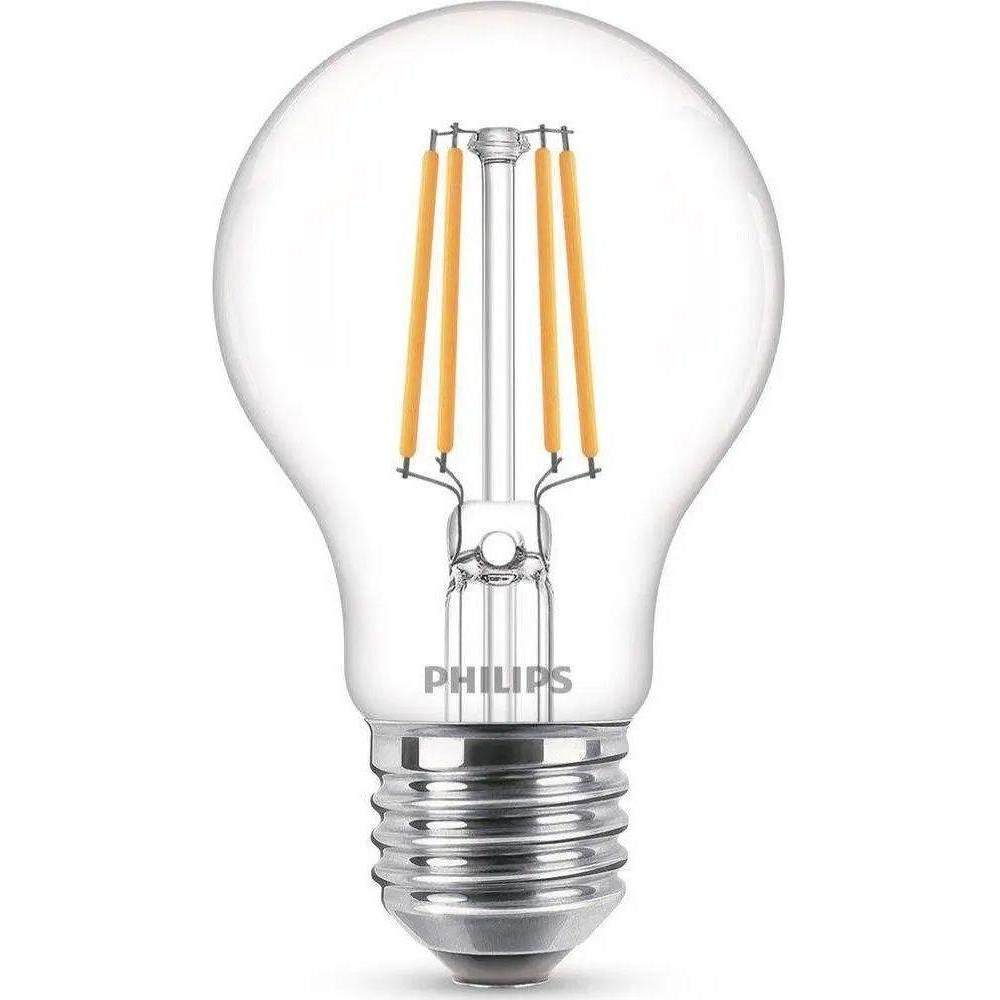 Philips FIL LEDClassic A60 E27 6W 3000K (929001974513) - зображення 1