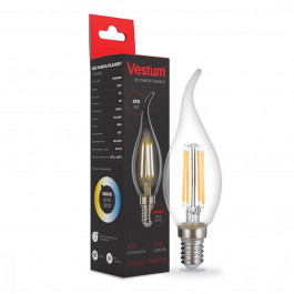   Vestum LED Filament C35T 4W 3000K E14 (1-VS-2406)