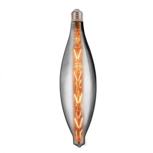 Horoz Electric LED Filament ELLIPTIC-XL Titanium 8W Е27 2400К 250Lm (001-054-0008-120) - зображення 1