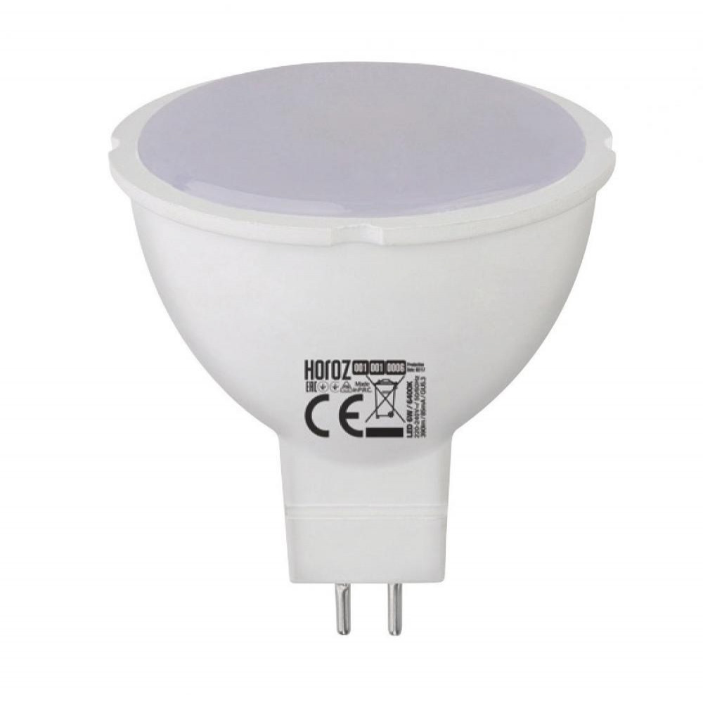 Horoz Electric LED FONIX-6 6W GU5.3 3000К (001-001-0006-021) - зображення 1