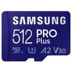   Samsung 512 GB microSDXC UHS-I U3 V30 A2 PRO Plus 2023 (MB-MD512SA)