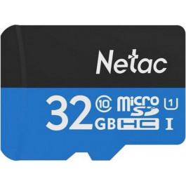   Netac 32 GB microSDHC Class 10 UHS-I + SD adapter NT02P500STN-032G-R