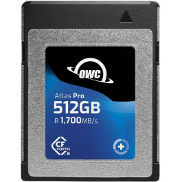   OWC 512GB Atlas Pro CFexpress 2.0 Type B Memory Card (OWCCFXB2P00512)