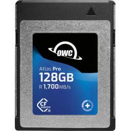   OWC 128GB Atlas Pro CFexpress 2.0 Type B Memory Card (OWCCFXB2P00128)