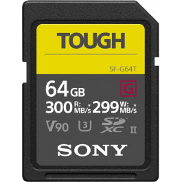   Sony 64 GB SDXC UHS-II U3 SF-G64