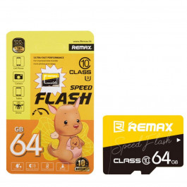   REMAX 64 GB microSDXC UHS-I U3 V10 (GB/T 26225-2010)