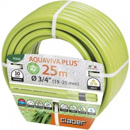   CLABER Шланг поливочный Aquaviva Plus 3/4 " 25 м, салатовый (81871)