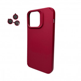   Cosmic Silky Cam Protect for Apple iPhone 15 Pro Max Wine Red (CoSiiP15PMWineRed)