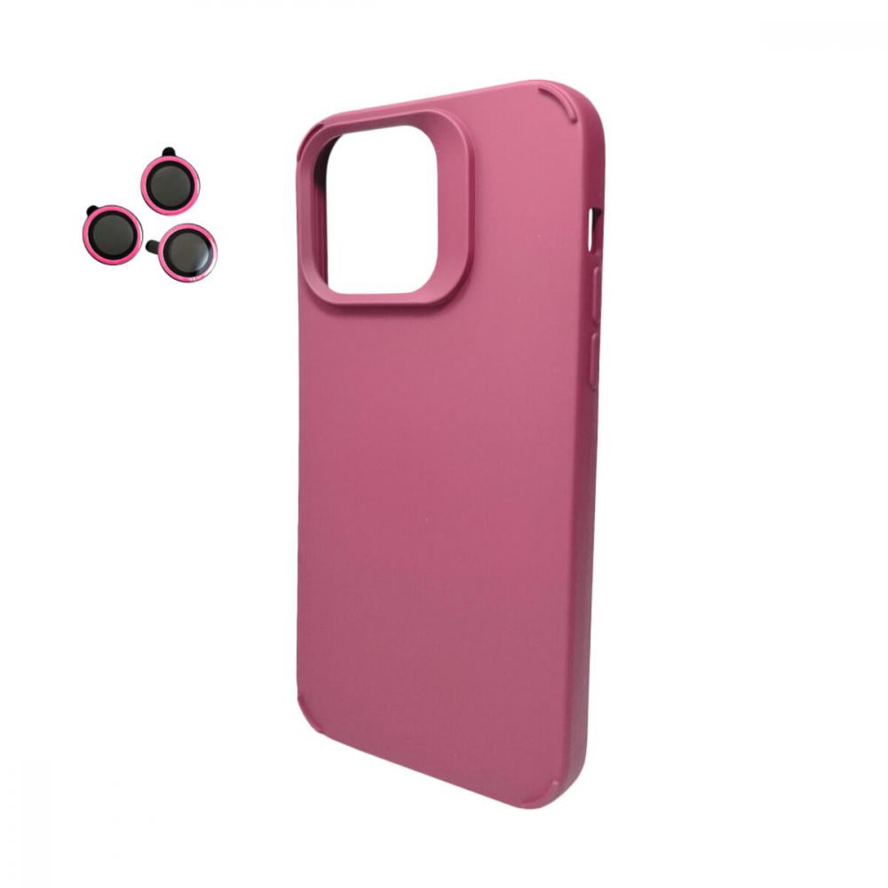 Cosmic Silky Cam Protect for Apple iPhone 15 Pro Max Deep Red (CoSiiP15PMDeepRed) - зображення 1