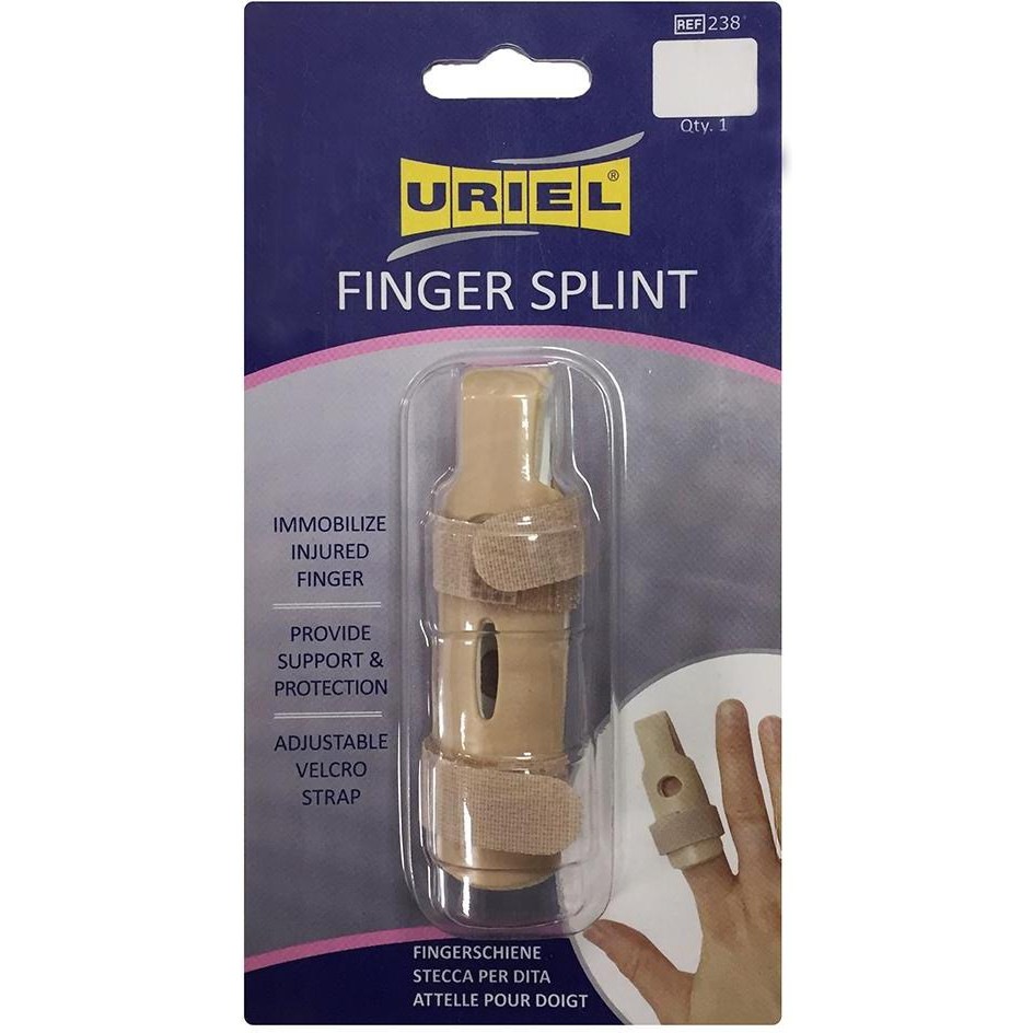 URIEL Шина-бейсбол для фіксації пальця  Finger Splint 238-S - зображення 1