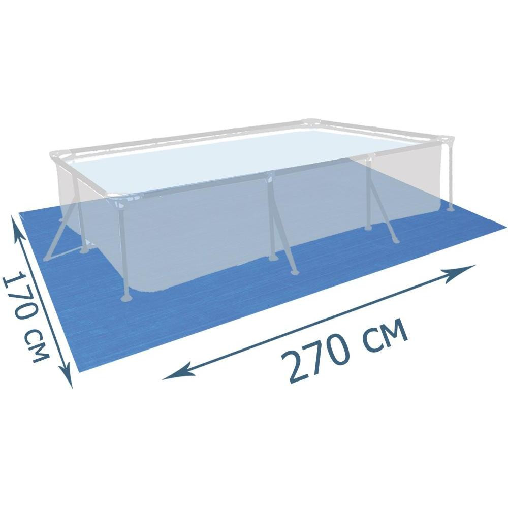  Захисна підстилка під басейн InPool 55318, 270 х 170 см - зображення 1