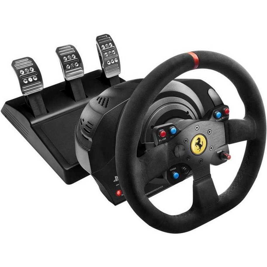 Thrustmaster T300 Ferrari Integral RW Alcantara edition Black (4160652) - зображення 1