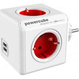   Allocacoc Powercube Original USB Red (1202RD/DEOUP)