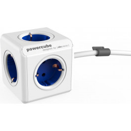   Allocacoc Powercube Extended 1.5m 5р Blue (1300BL/DEEXPC)