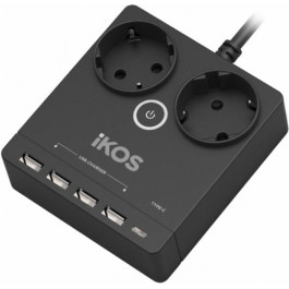   iKOS F25S-CU Black (0006-CEF)