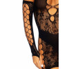 Leg Avenue Mini dress and matching gloves Black One Size (SX1067) - зображення 7