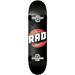   RAD Logo Progressive Complete Skateboard 8.125" Black