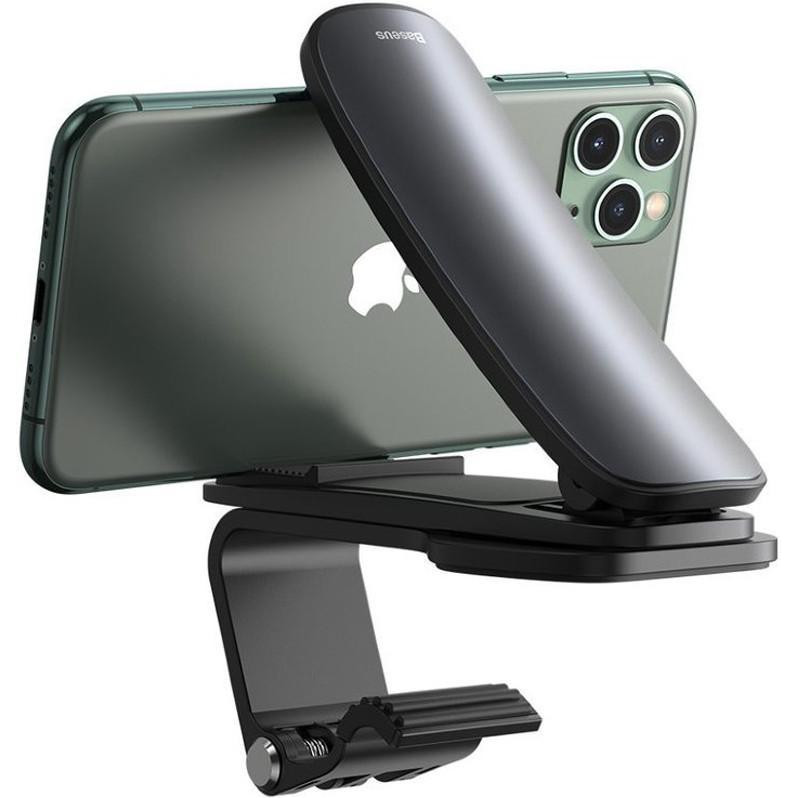 Baseus Big Mouth Pro Car Mount Black (SUDZ-A01) - зображення 1