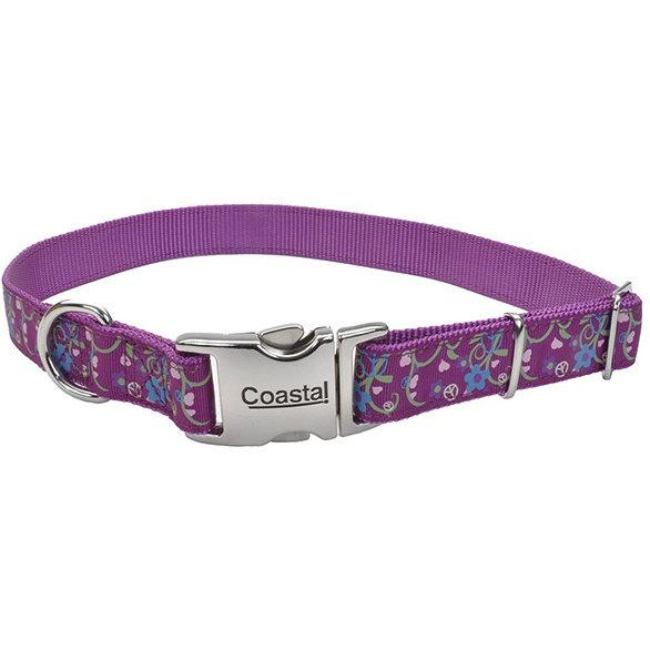 Coastal Нашийник  Pet Attire Ribbon для собак фіолетовий 1.6 смx20-30 см (42865) - зображення 1