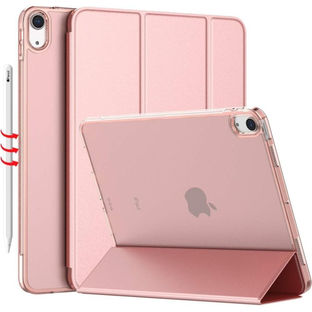 BeCover Чохол-книжка Tri Fold Hard  для Apple iPad Air 5 (2022) 10.9" Pink (709664) - зображення 1