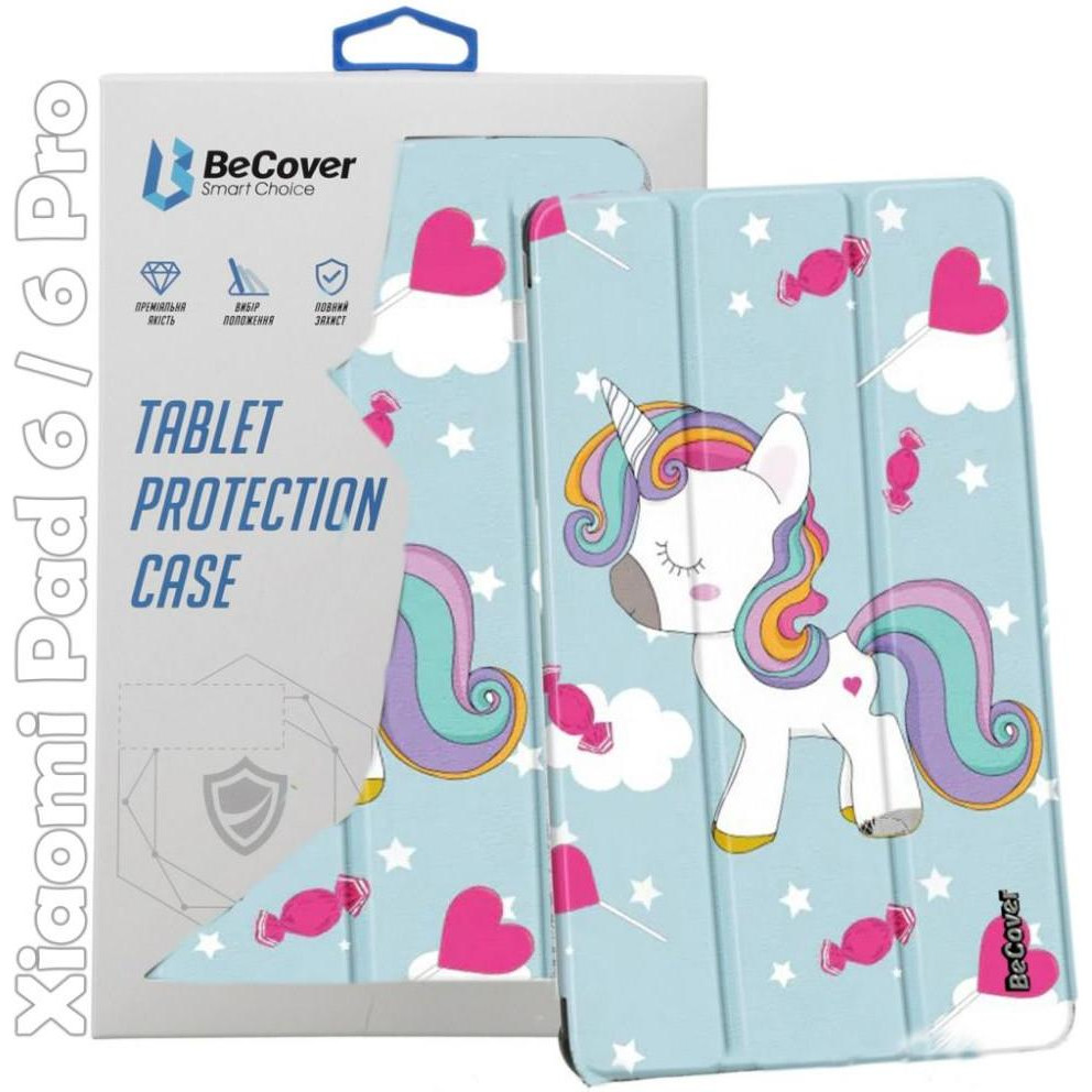 BeCover Чохол-книжка  Smart Case для Xiaomi Mi Pad 6 / 6 Pro 11" Unicorn (709508) - зображення 1