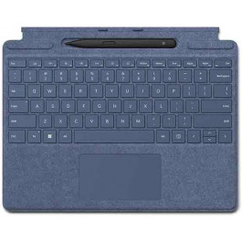   Microsoft Surface Pro Signature Keyboard Cover Sapphire + Slim Pen 2 Bundle (8X8-00095)