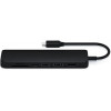 Satechi Aluminum Type-C Slim Multi-Port with Ethernet Adapter Black (ST-UCSMA3K) - зображення 4