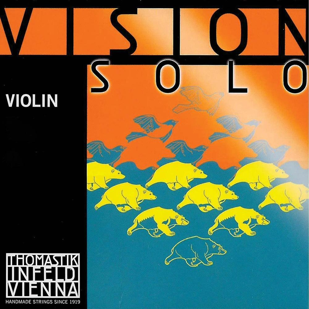 Thomastik Струна  VIS04 Vision Solo Synthetic Core Silver Wound 4/4 Violin G String Medium Tension - зображення 1