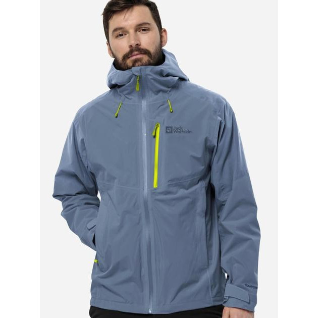 Jack Wolfskin Спортивна вітрівка чоловіча  Eagle Peak 2L Jkt M 1112994-1325 M Блакитна (4064886001045) - зображення 1