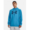 Under Armour Худі утеплене чоловіче  Ua Armour Fleece Big Logo Hd-Blu 1373352-419 S (195253823282) - зображення 1