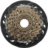 Shimano Трещотка  Tourney MF-TZ500-6 6ск. 14-28T пласт защита - зображення 1