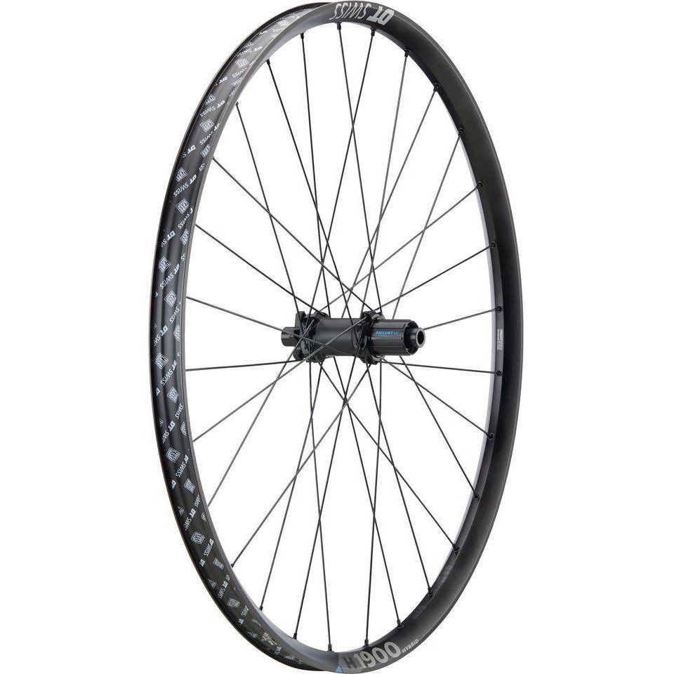 DT Swiss Колесо заднє  H 1900 Spline 30 29" Boost 6-bolt Disc Hybrid (Black) - зображення 1