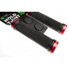 Green Cycle Грипсы  GGR-424 130mm Black/Red (GRI-58-50) - зображення 2