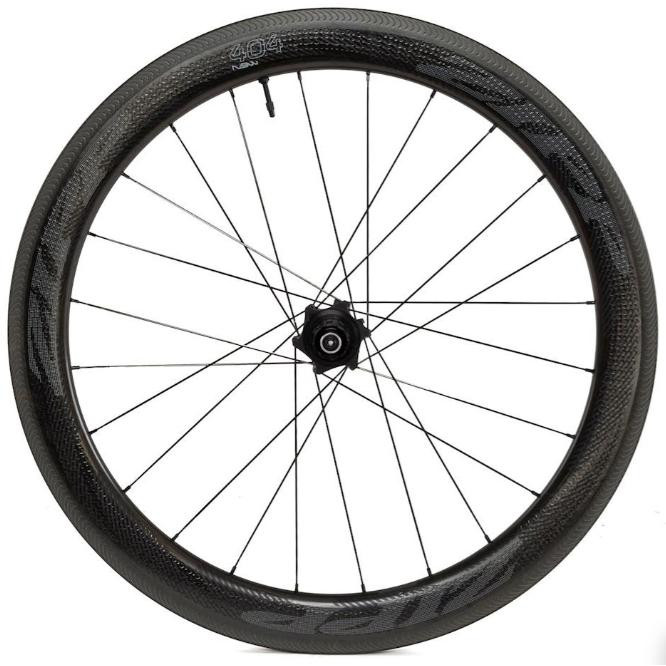 ZIPP Колесо  404 Firecrest Carbon Tubeless Rim Brake 700c Rear 24Spokes XDR Quick Release Standard Graphi - зображення 1