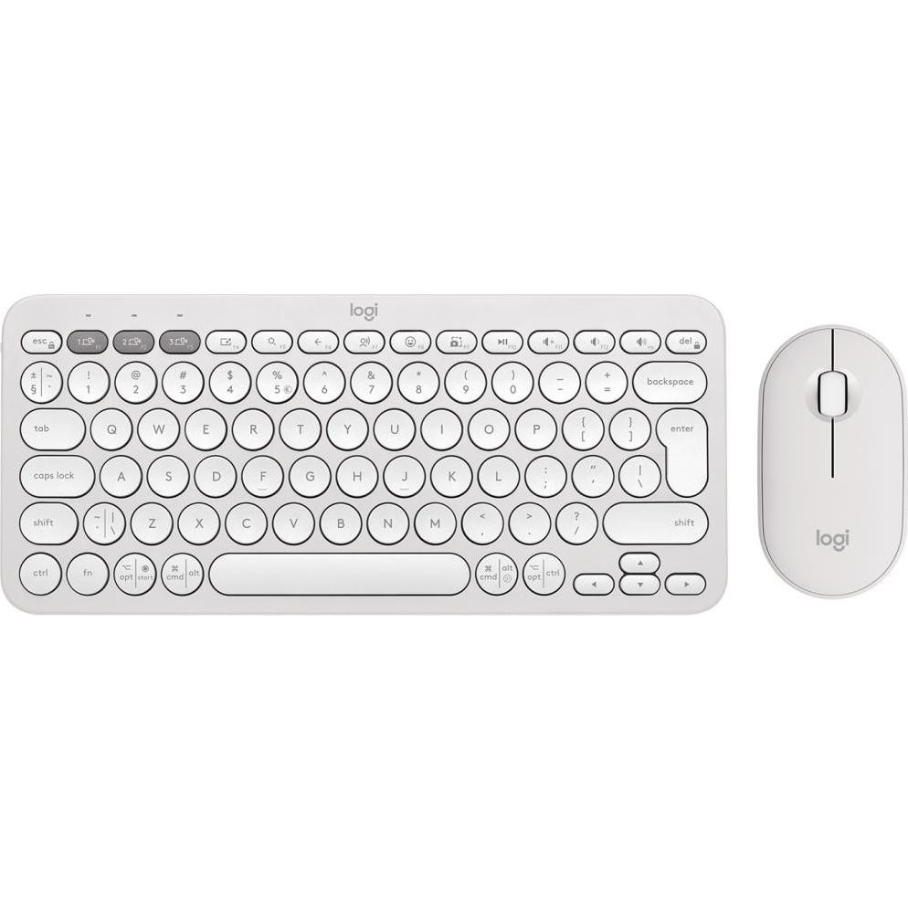 Logitech Pebble 2 Combo White Wireless (920-012240) - зображення 1