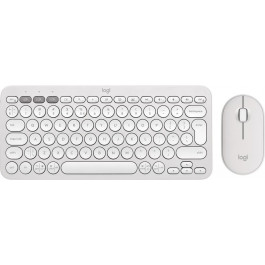   Logitech Pebble 2 Combo White Wireless (920-012240)