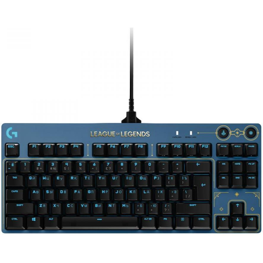 Logitech G PRO Mechanical Keyboard League of Legends Edition (920-010537) - зображення 1