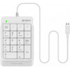 A4Tech Fstyler Numeric Keypad FK13P White - зображення 1