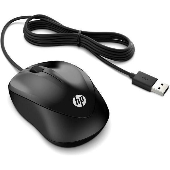 HP Wired Mouse 1000 (4QM14AA) - зображення 1