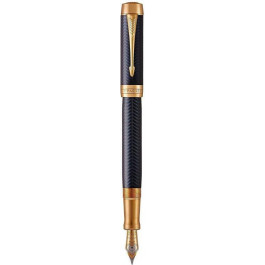   Parker Ручка пір'яна  DUOFOLD Prestige Blue Chevron GT FP18-C F (96 001)