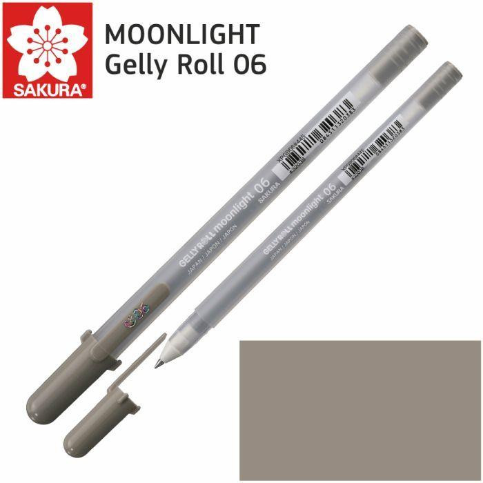 Sakura Ручка гелева  MOONLIGHT Gelly Roll 06, Сірий теплий (84511320383) - зображення 1