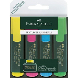   Faber-Castell маркер текстовий Маркер , набір 4 штуки,  154804