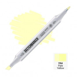   Sketchmarker Маркер спиртовой двухсторонний Sketchmarker, Бледно-желтый SM-Y94