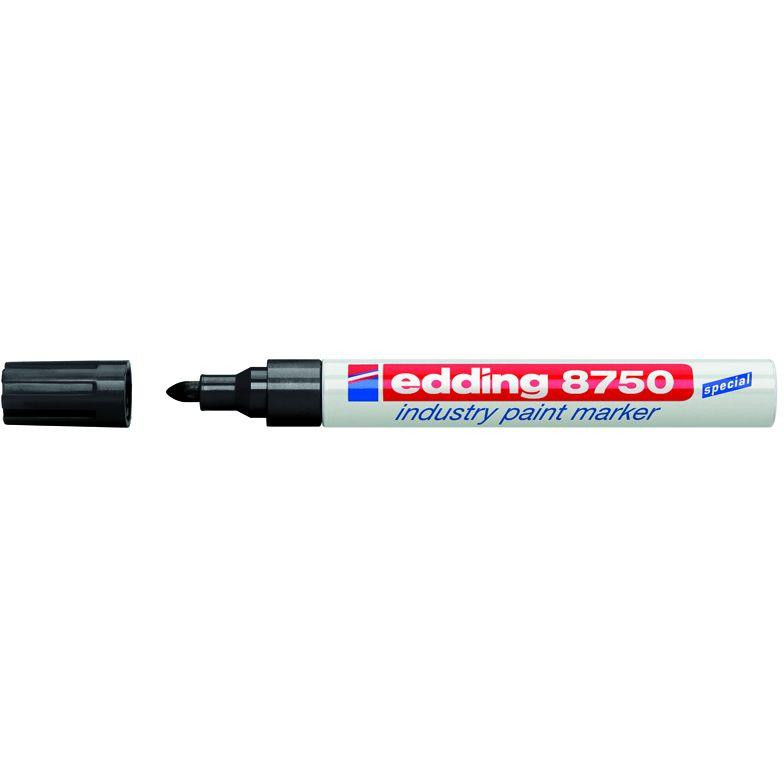 Edding Маркер  Industry Paint e-8750 2-4 мм(for dusty surfaces) black (8750/01) - зображення 1